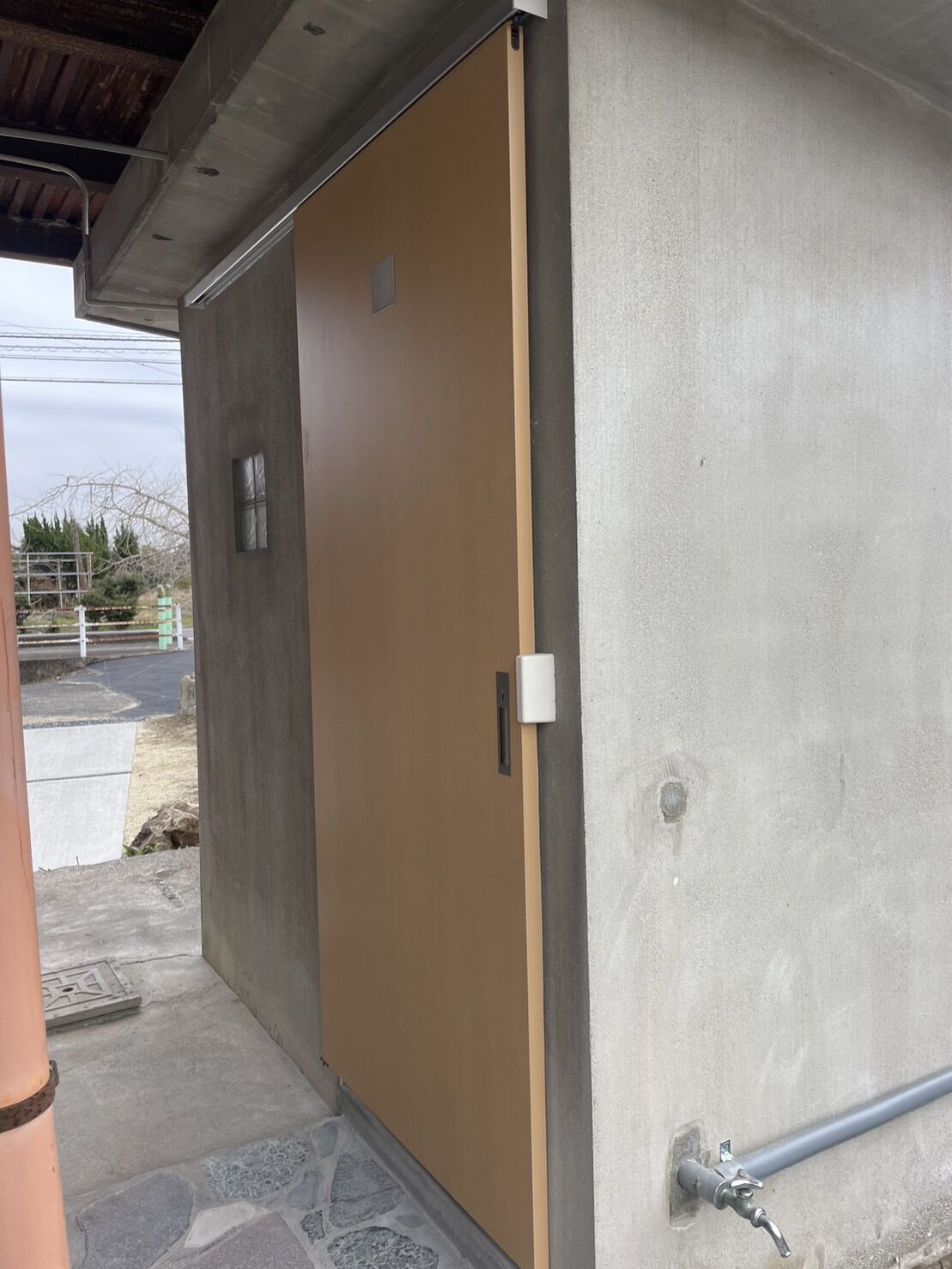 尾張旭市U様邸　リンクストーン樹脂舗装工事＋モルタル階段新設