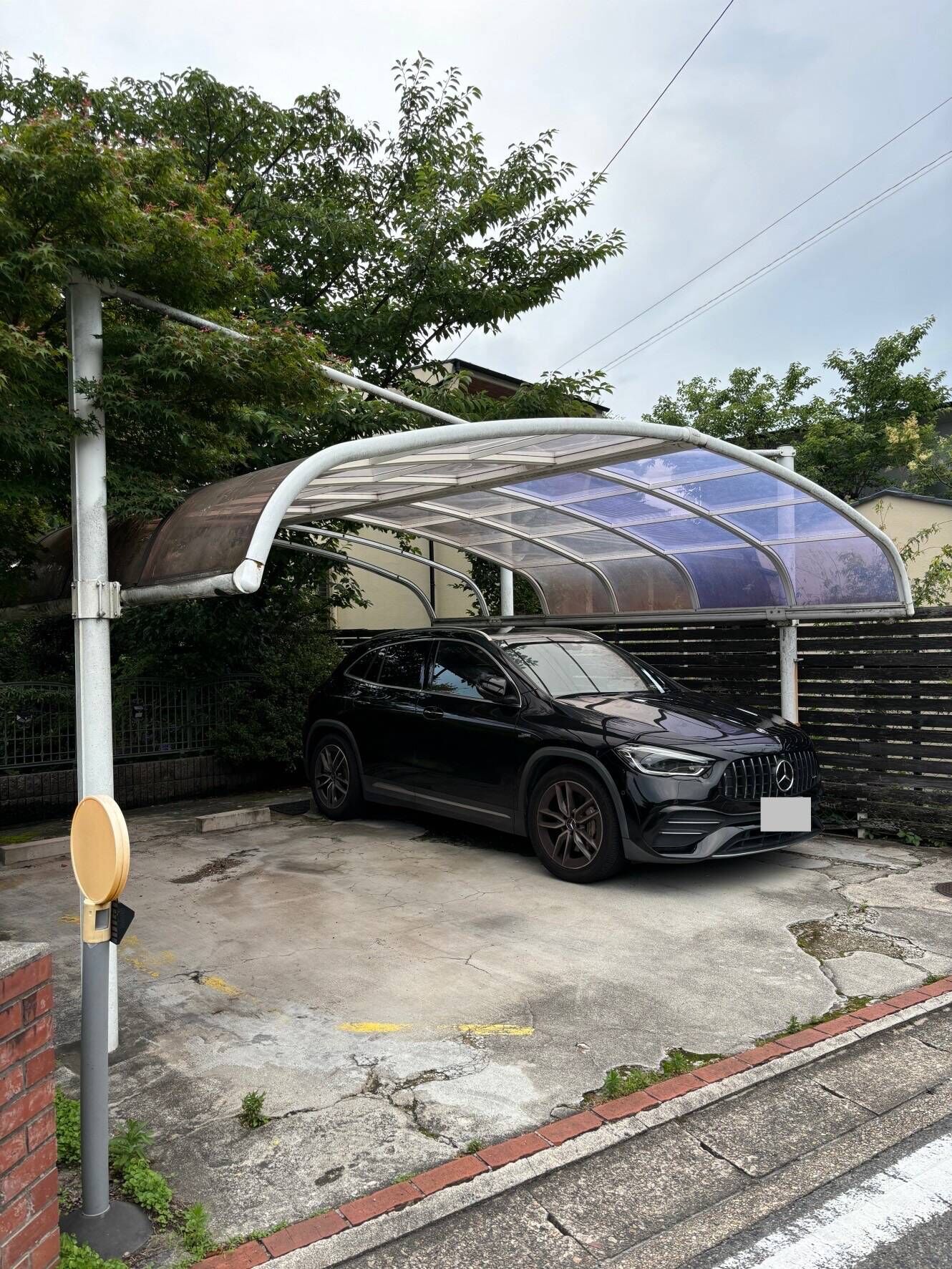 尾張旭市U様邸　リンクストーン樹脂舗装工事＋モルタル階段新設