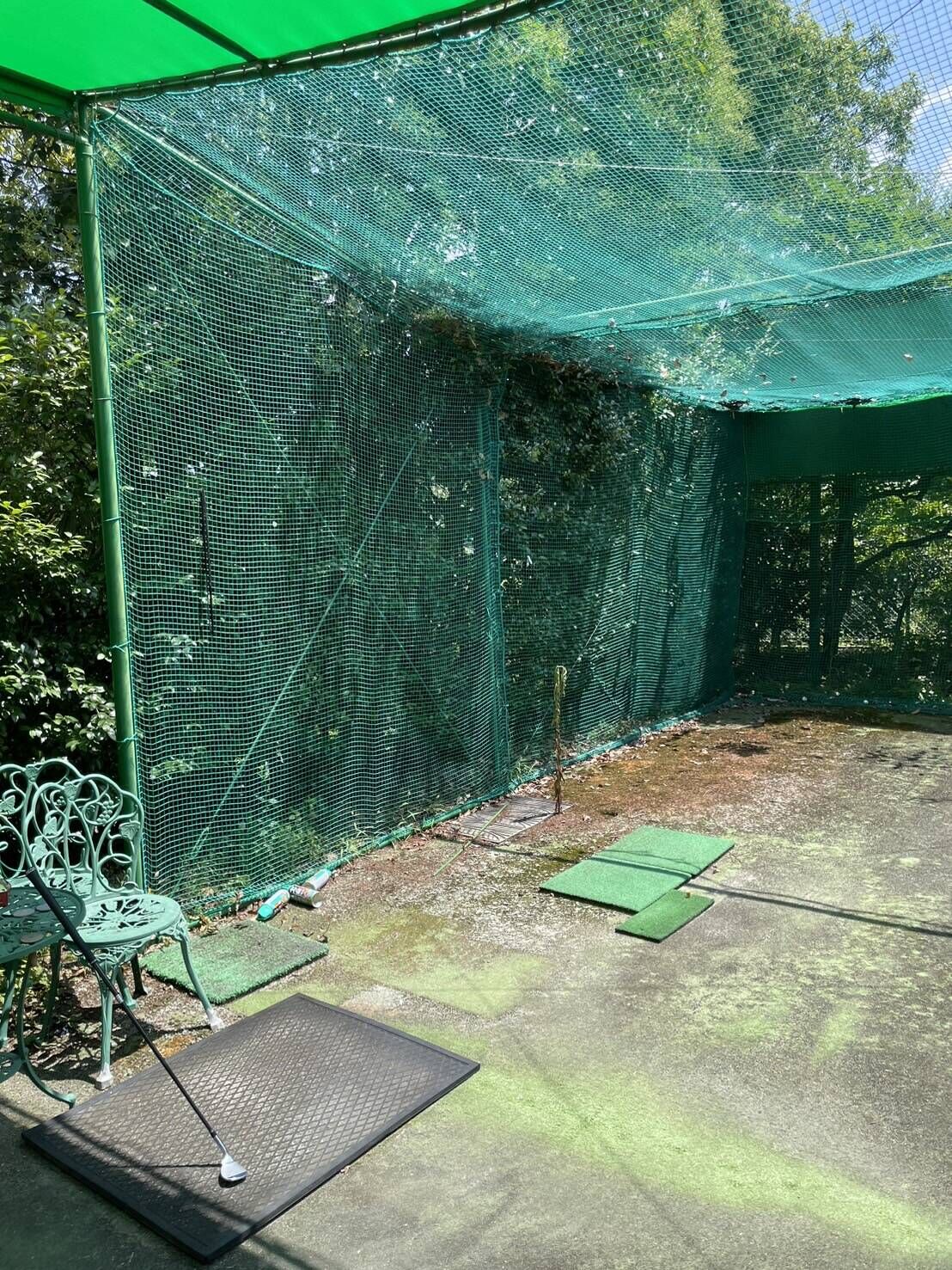 尾張旭市U様邸　リンクストーン樹脂舗装工事＋モルタル階段新設
