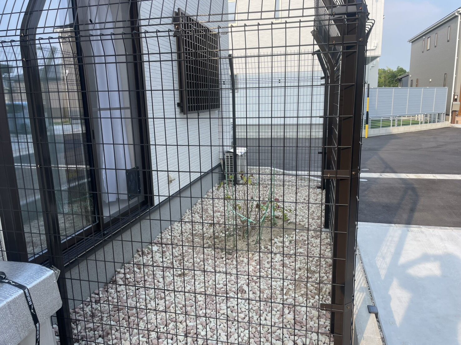 尾張旭市U様邸　リンクストーン樹脂舗装工事＋モルタル階段新設