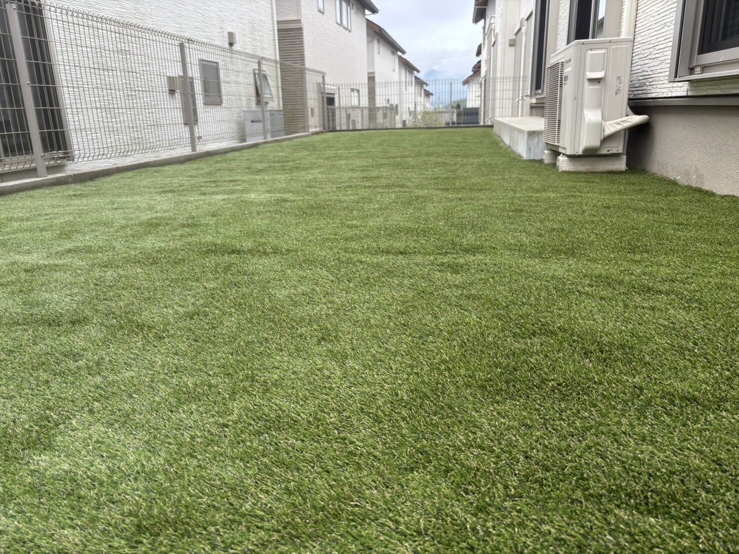 尾張旭市U様邸　リンクストーン樹脂舗装工事＋モルタル階段新設