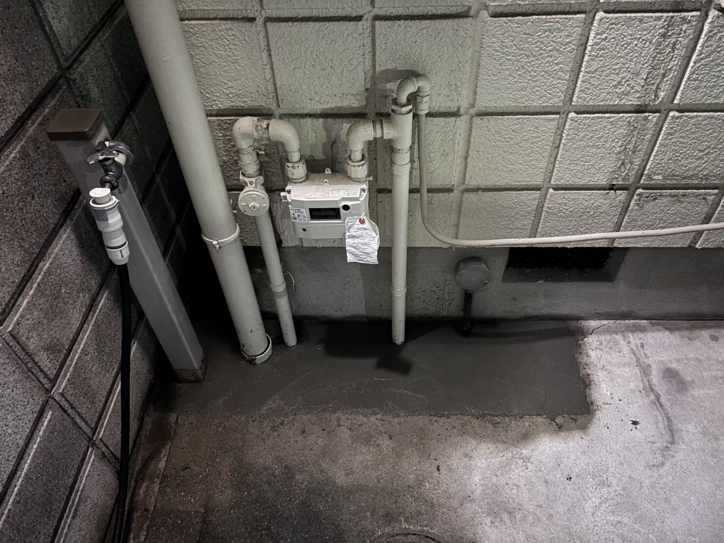 尾張旭市U様邸　リンクストーン樹脂舗装工事＋モルタル階段新設